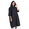 Quick-Dry Surf & Dive Change Robe: Zippered, Absorbent Beach Towel Poncho