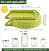 Plastic Sprouting Lid with Draining Stand Indoor Bean Sprouts Grow Sprouting Plant Propagation Seedling Tray Seeding Germinator