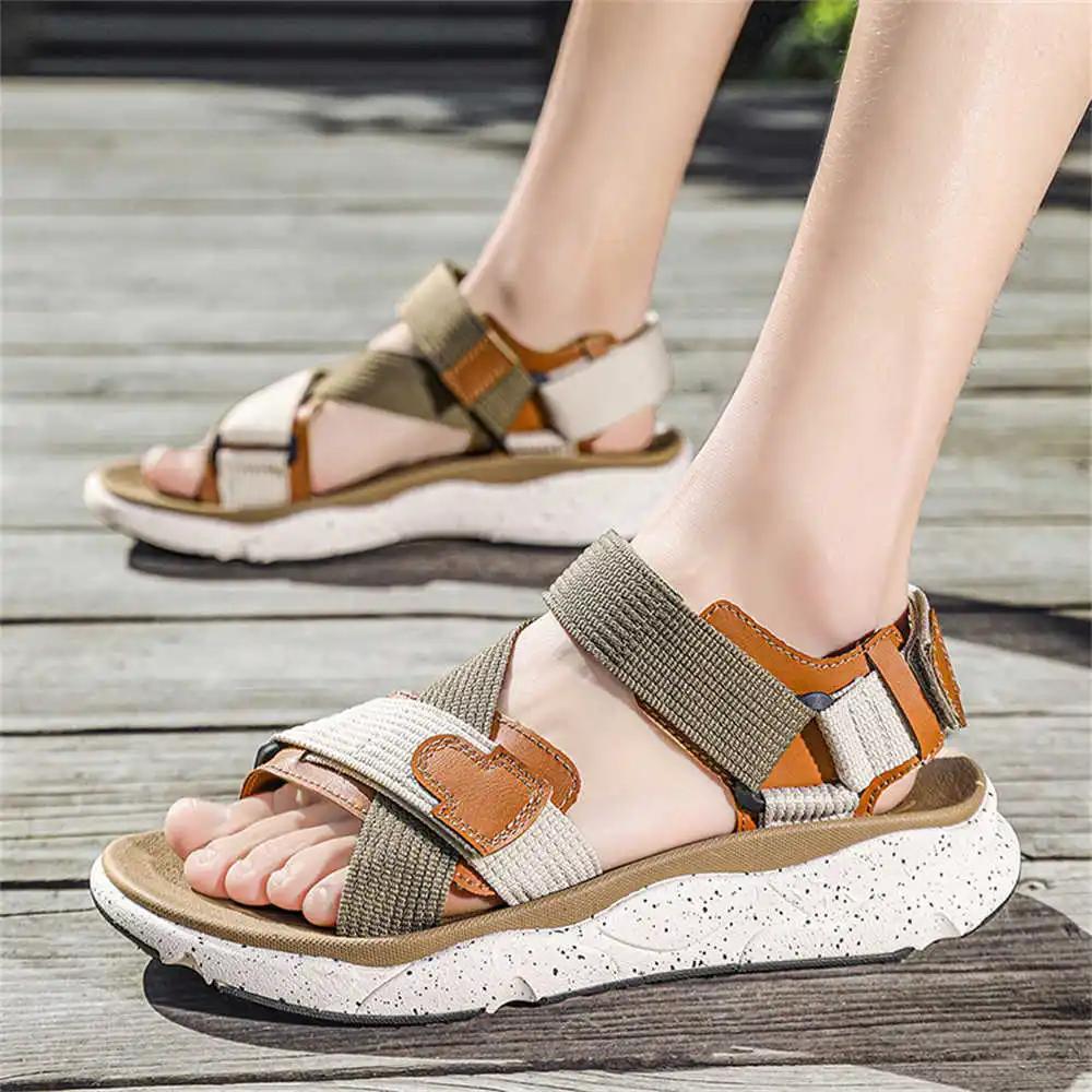 Size 44 Number 40 House Shoes Slippers Men's Spring Autumn Sneakers Beach Man Sandal Sports Imported Womenshoes Order