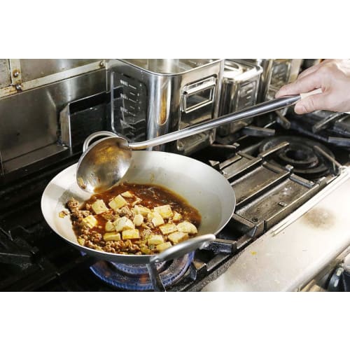 EBM Stainless Steel Chinese Ladle (130) Large