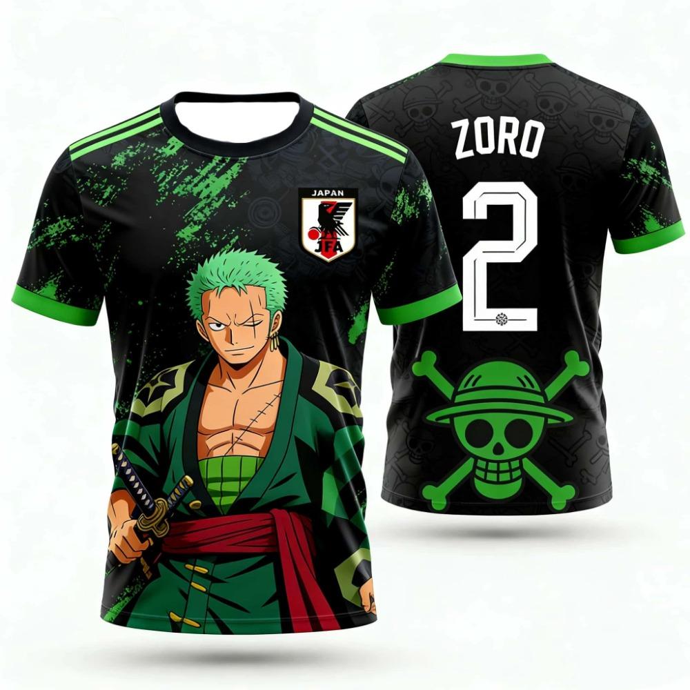 2026 Japonsko One Piece pánské rychleschnoucí tričko pro dospělé