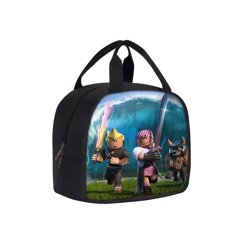 Single-Sided Printed Lunch Bag Game Children'S Picnic Bag Ice Pack Rob Loss Lunch Bag