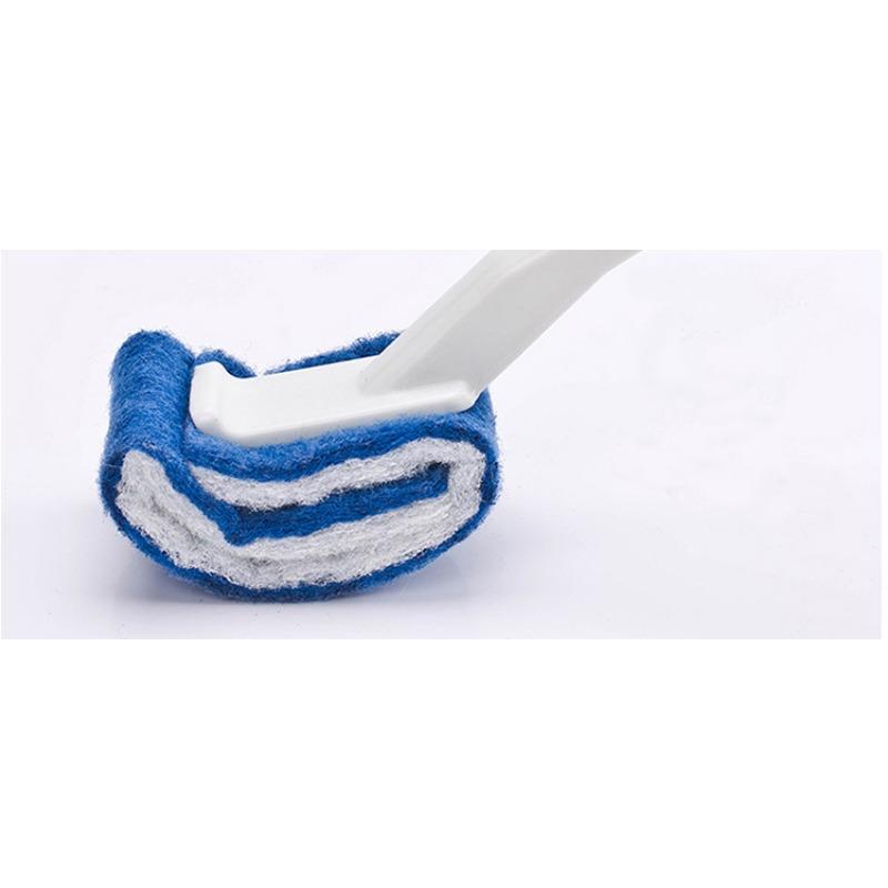 Perie de toaletă nouă nelavabilă, perie de toaletă pentru curățarea gospodăriei, perie cu peri moi fără colțuri moarte, perie pentru scaunul de toaletă