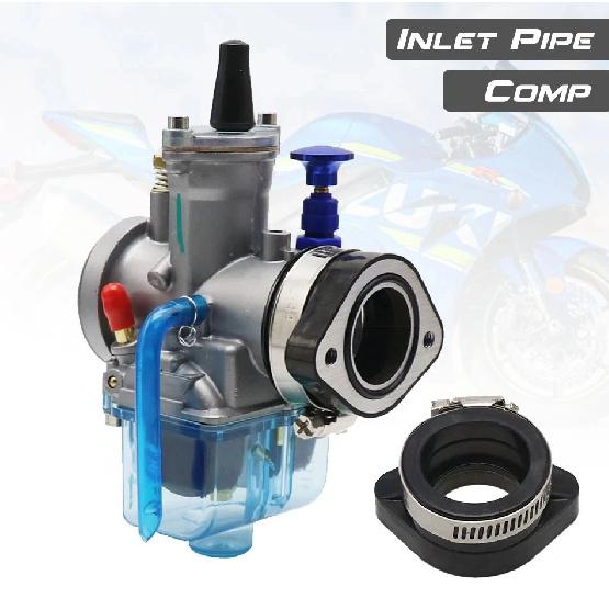 Motorcycle Carburetor Adapter Inlet Intake Pipe Rubber Mat For Honda Cg 125 Peugeot Speedfight Ax100 Cg125 Honda