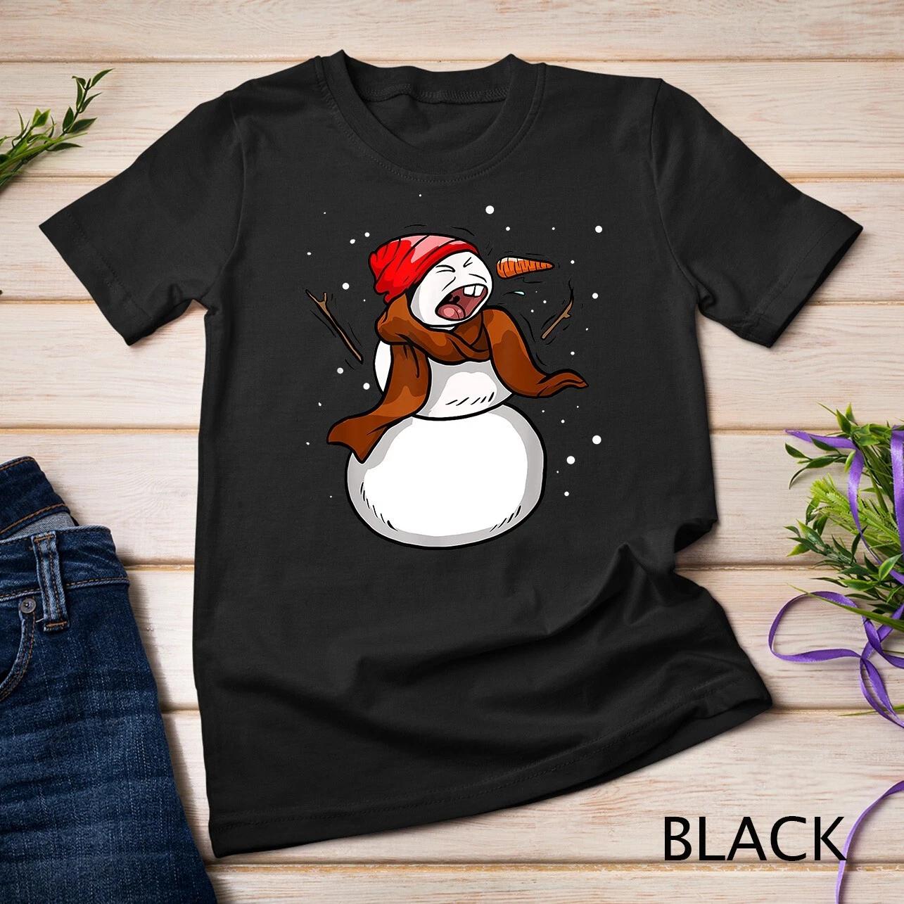 

Snow Man sneeze T-Shirt Unisex T-shirt S