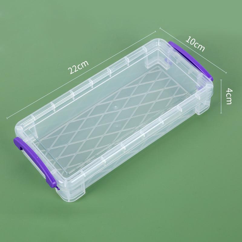 Kawaii Průhledný Penál Multifunkční Dětský Penál Kancelářský Školní Velkokapacitní Úložný Organizér