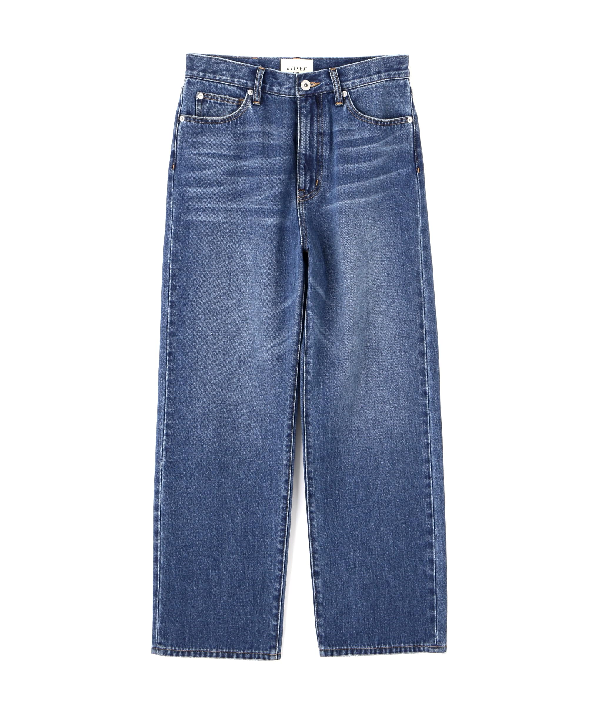 AVIREX WEB LIMITED Belle LINE BASIC STRAIGHT DENIM PANTS women s 40 432 used 783-5111701