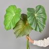 Green Plants Crane King Fern Leaf Lifelike Artificial Arrowroot Leaf  Floral Arrangement