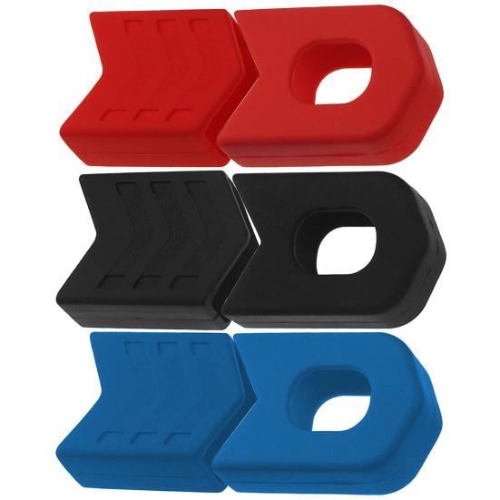 1 par sykkelveivbeskytter MTB terrengsykkel kranksetthetter Beskytter Anti-ripe Høystyrke sykkelkrankarmstøvler Beskyttelsesutstyr