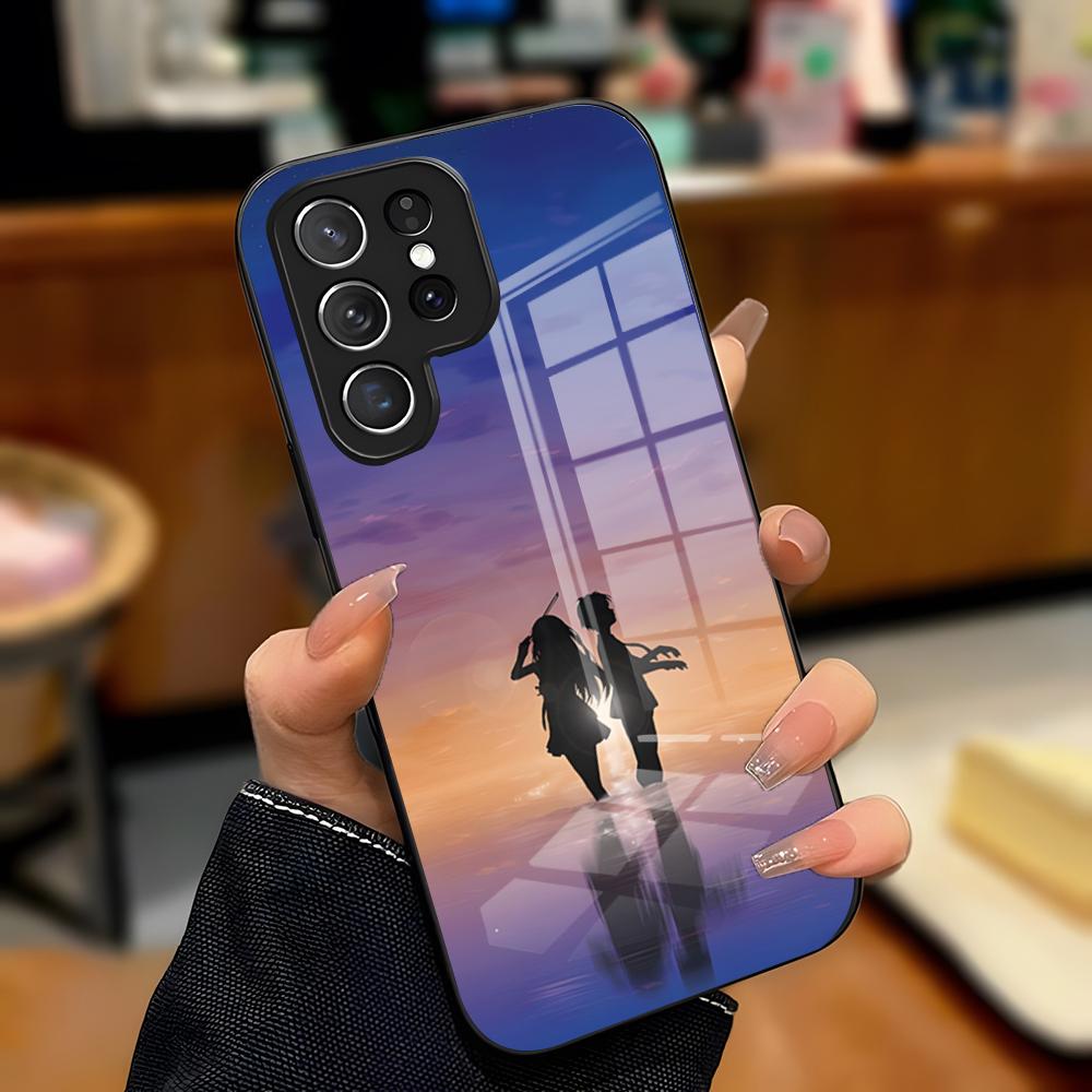 Anime Y-Your Lie In April Phone Case For Samsung A25 A13 A33 5G A54 A36 A35 A56 A52 A14 Shockproof Glass Cover
