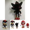 Cute 30cm Sonic Tails Plush Shadow The Hedgehog Knuckles Toy Super Sonic Soft Plush For Comfortable Snuggles