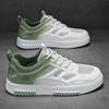 Mesh Color Matching Breathable Comfortable Flat Men'S Board Shoes Work Leisure Sports Low-Top Trendy Men'S Shoes