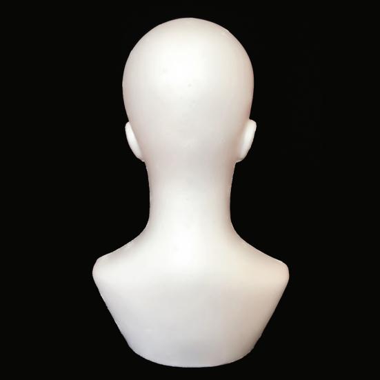 Mannequin Hat Display Lifelike White Foam Mannequin