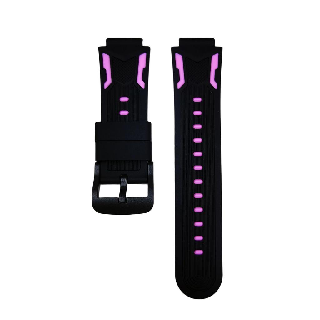 Kids' Silicone Smartwatch Strap, Universal Y-Shaped, Two-Color, 16mm Interface