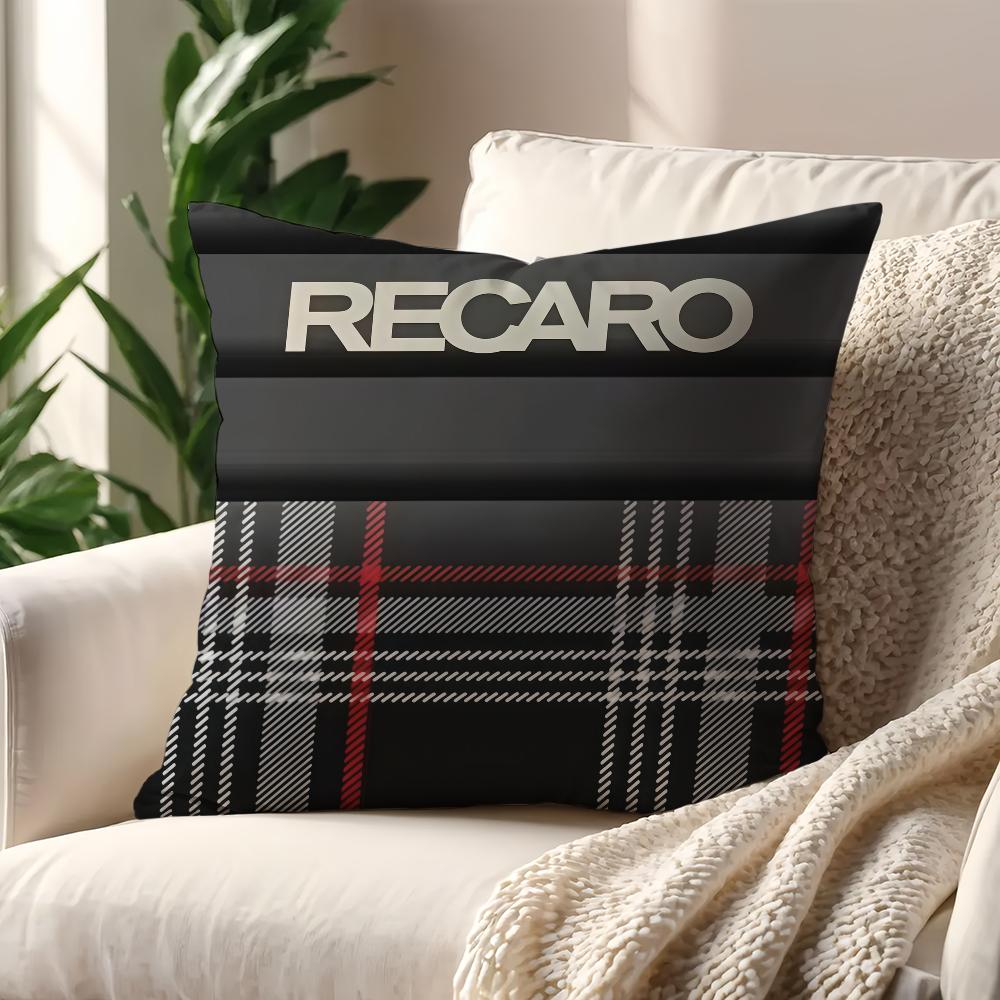 

Seat Upholstery R-Recaros cushion cover For Pillow Sofa Printing Decoration Room Home Office Coffee Shop Car Nordic Simplicity 12x12Inch