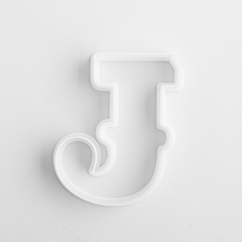

Large English Letter Cookie Cutter for Valentine s Day Fondant Cake DIY Baking
