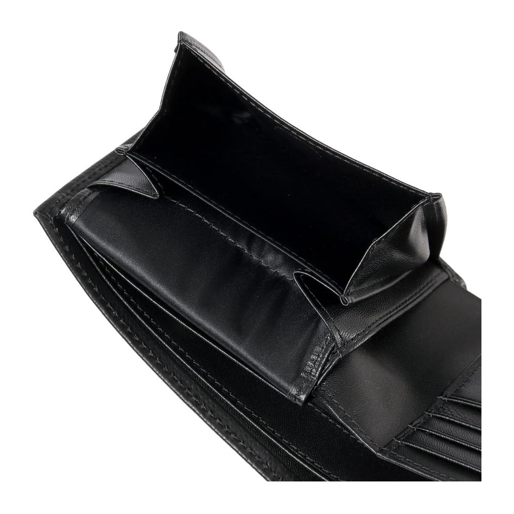 Lanvin en Bleu Dexter Compact Mini Wallet with Coin Muted Genuine Cowhide Taupe Bi-fold Wallet, Purse, Casual, Color, 524605, Leather, [65]