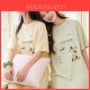 Casual Summer Sleep Dress For Women With Cotton Blend Fabric For Home And Lounge Use