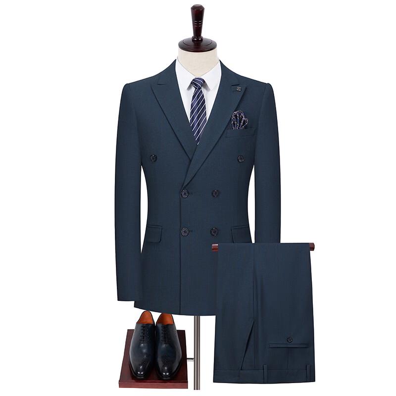 Firstview Men s Slim Fit Business Suit Set 4XL
