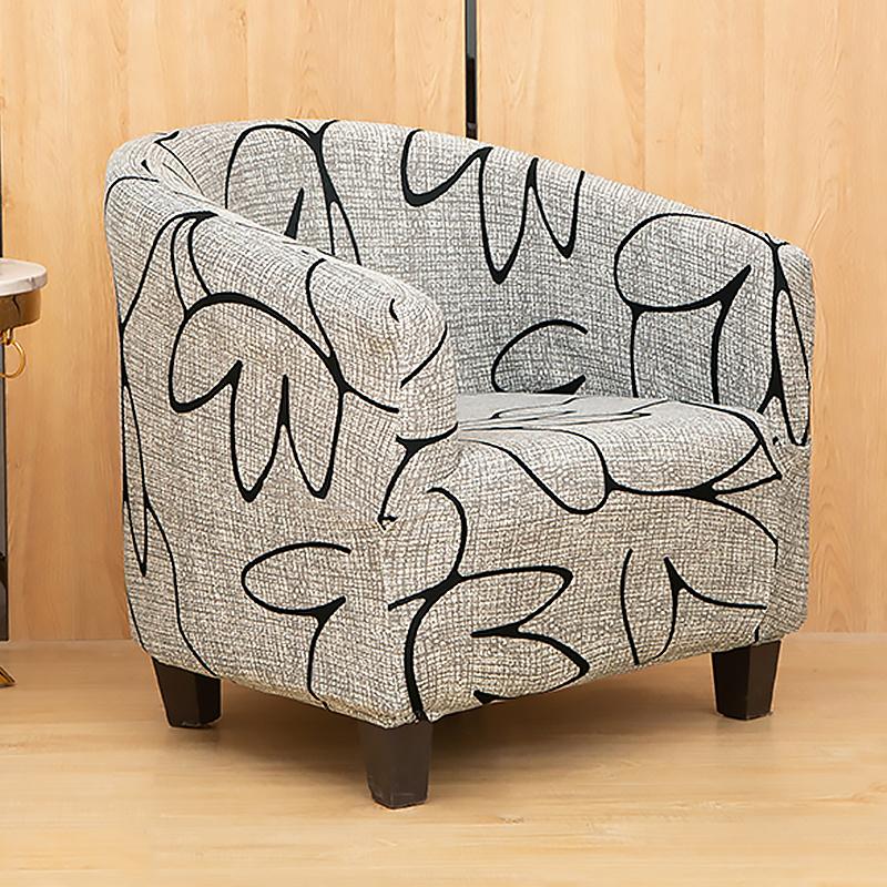 

Чехлы для клубных стульев, эластичные чехлы на кресла, чехол для стула с принтом, чехол для дивана, спандекс, чехлы для диванов для барной стойки, гостиной