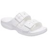 Crocs Classic Freedom Fashion Casual EVA Anti-Abrasion Slippers Women's White