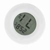   Digital LCD Thermometer Hygrometer Round Shape Temperature Humidity Meter for Reptile