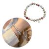 Handmade Handwoven Natural Stone Beaded Chain Necklace Featuring Pearls Pendant for Women's Fashion Jewelry Pieces