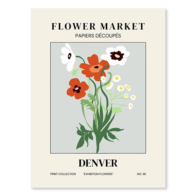 

Цветочный рынок, настенная живопись на холсте, Матисс, городские цветы, постер, скандинавский интерьер гостиной, декор для коридора, картина, домашняя фреска 21x30cm No Framed