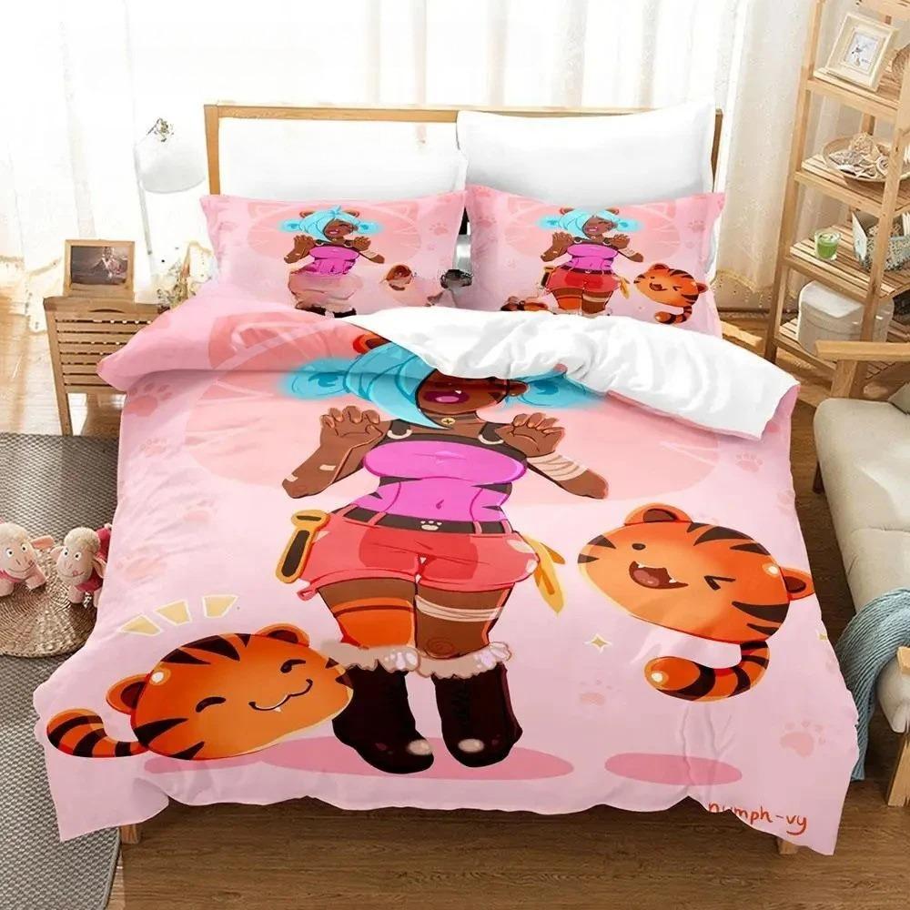 Slime Rancher 2 Bedding Set Single Twin Full Queen King Size Bed Set Aldult Boys Bedroom Duvet cover Sets 3D Anime
