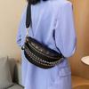 Bag Women's New High-end Texture Niche Summer Broadband Messenger Bag Breast Bag Fanny Pack