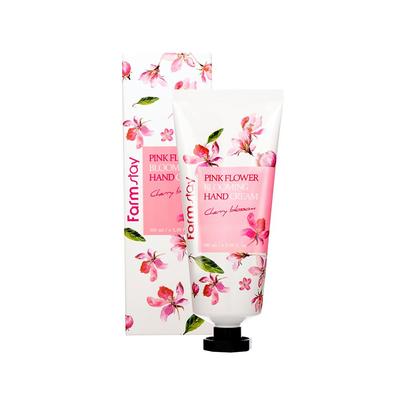 Creme para as mãos flor rosa flor de cerejeira 100ml