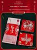 Double Happiness Wedding Red Envelope Money Sleeve for Engagement Gift