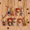 Animal Pendant Necklace With Heart Shape Design Copper Chain For Daily Casual Wear