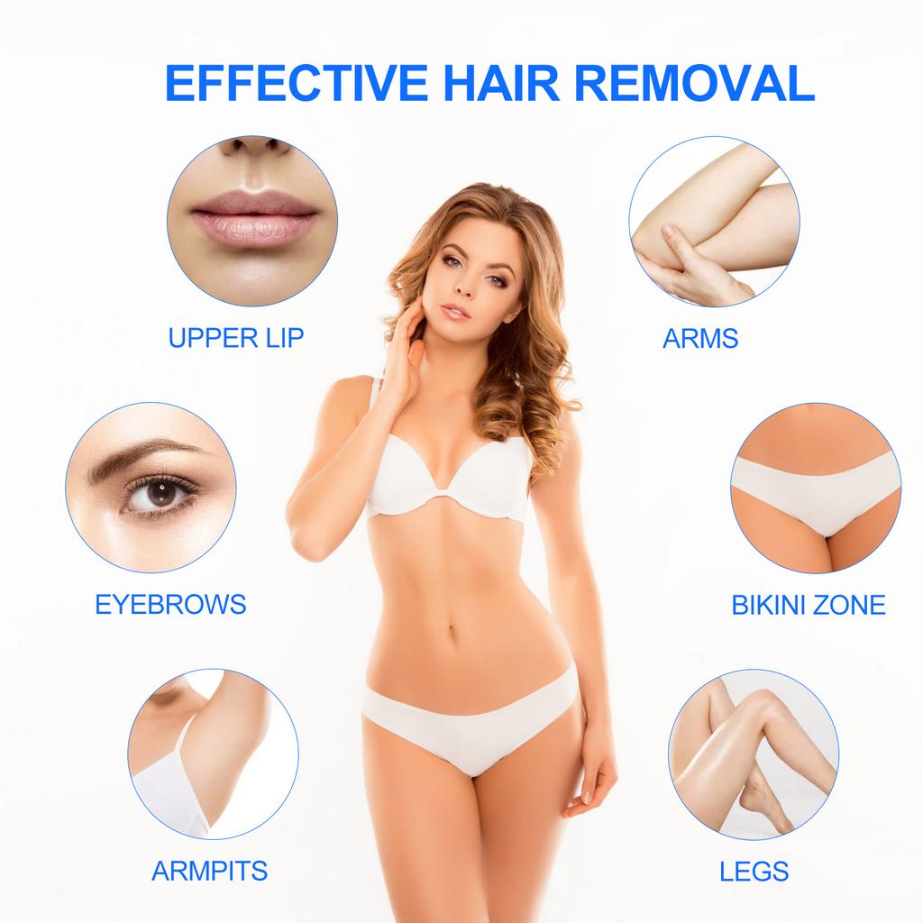 200ml Mini Hot Waxer Hair Removal Waxer Hand Wax Melter with Silicone Inner Pot