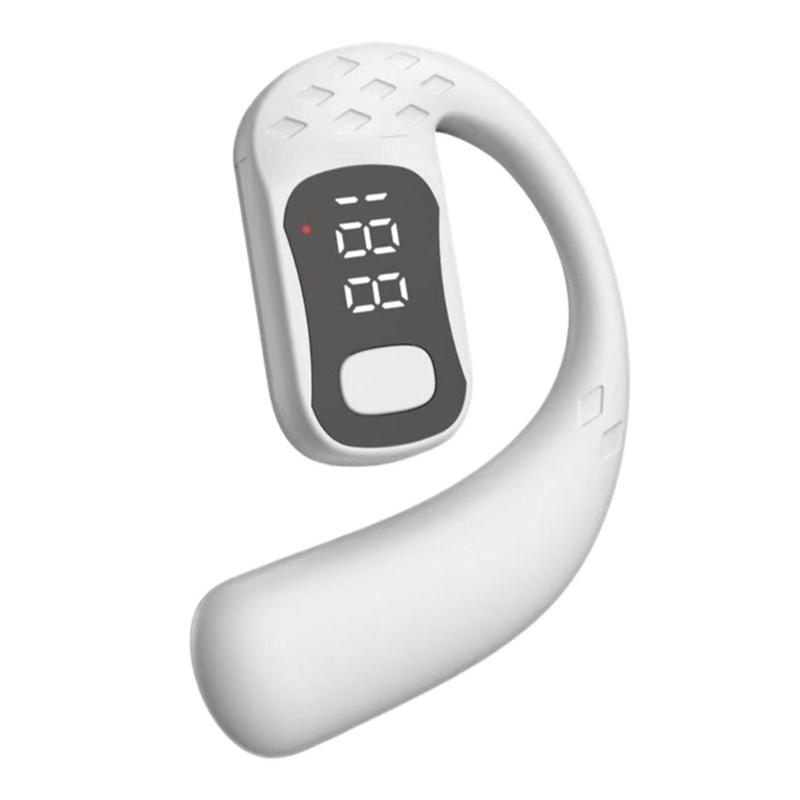 Digital Sports Headphone Bluetooth-compatible 5.4 Ear Hook Earbuds 180° Rotation with Low Latency and Noise Reduction