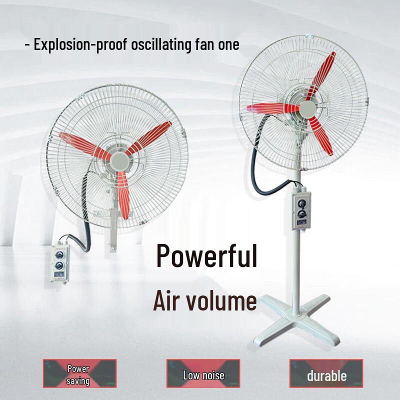 Tuoge FB-750 Explosion-Proof Wall-Mounted Fan CN plug (adapter included)
