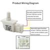 Refrigerator Door Light Control Normally Closing Push Button Switch
