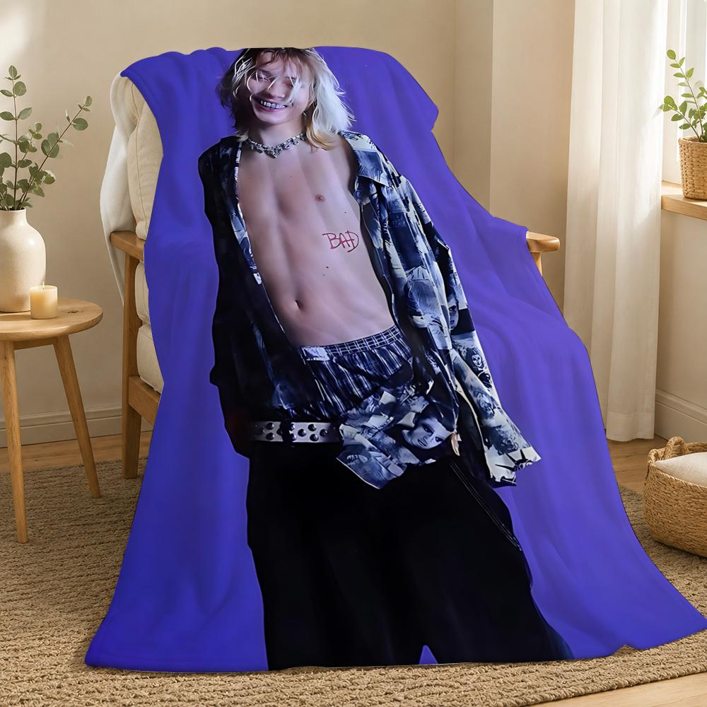 Nettspend Rapper Throw 240g Flanelldecke, geeignet für Sofas, Betten, Büros, exquisite Geschenkdecken