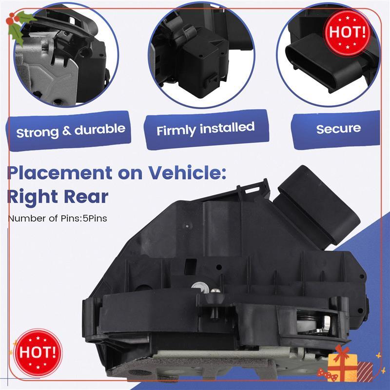Durable-31349871 Central Door Lock Actuator Right Rear Lock For VOLVO I S60II XC60 31301944