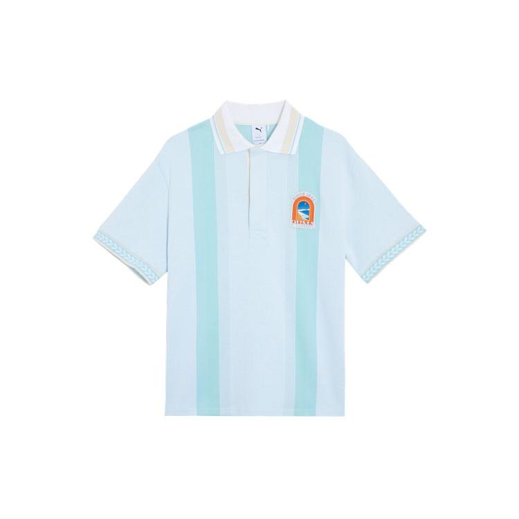 

New PUMA APRÈSCOURT APRES COURT SHORT SLEEVE Polo Shirt Unisex White 628233-02 XL