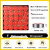 Beiyi Pin Red Smokeless Cup Candles (100-pack)