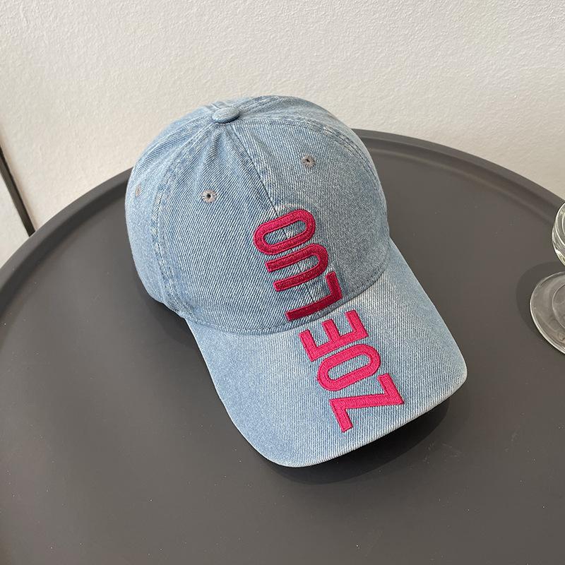 Fashion Big Letter Embroidery Baseball Cap For Men Women Spring Summer Outdoor Sport Dad Hats Youth Student Hip Hop Sun Caps