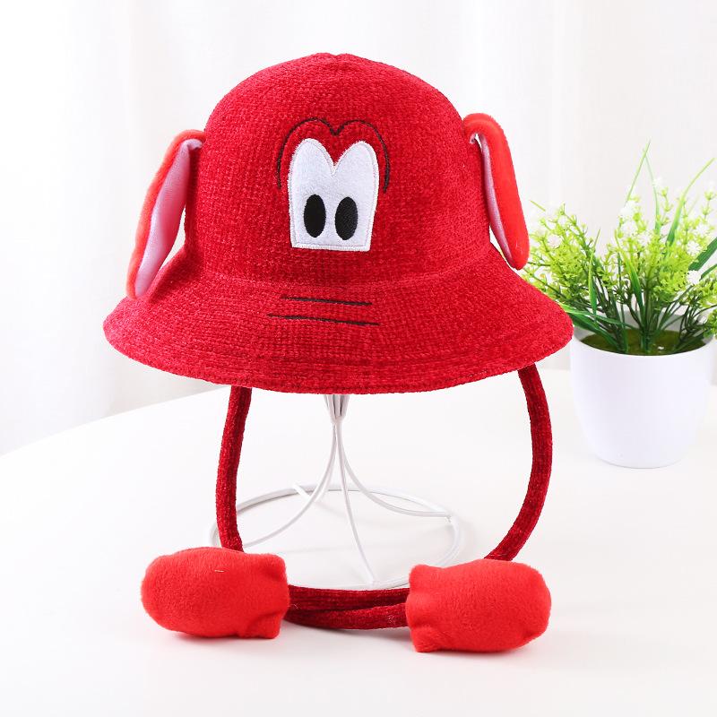Children S Sun Hat Cute Moving Ears Pressing Airbag Integrated Men S And Women S Cool And Breathable Hat 54