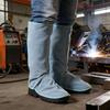 Heat Resistant Industrial Leather Welding Spats Foot Shield Guards Covers For Maximumly Safety In High Risk Areas 2 Pack