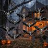 Fluorescent Hanging Ornaments 2D Flat Luminous Decor New Bat Stickers Ceiling Decor