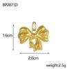 CARLIDANA Classic Stainless Steel Zircon White Shell Butterfly Charms Dragonfly Pendant for Children's Womens Jewelry Making