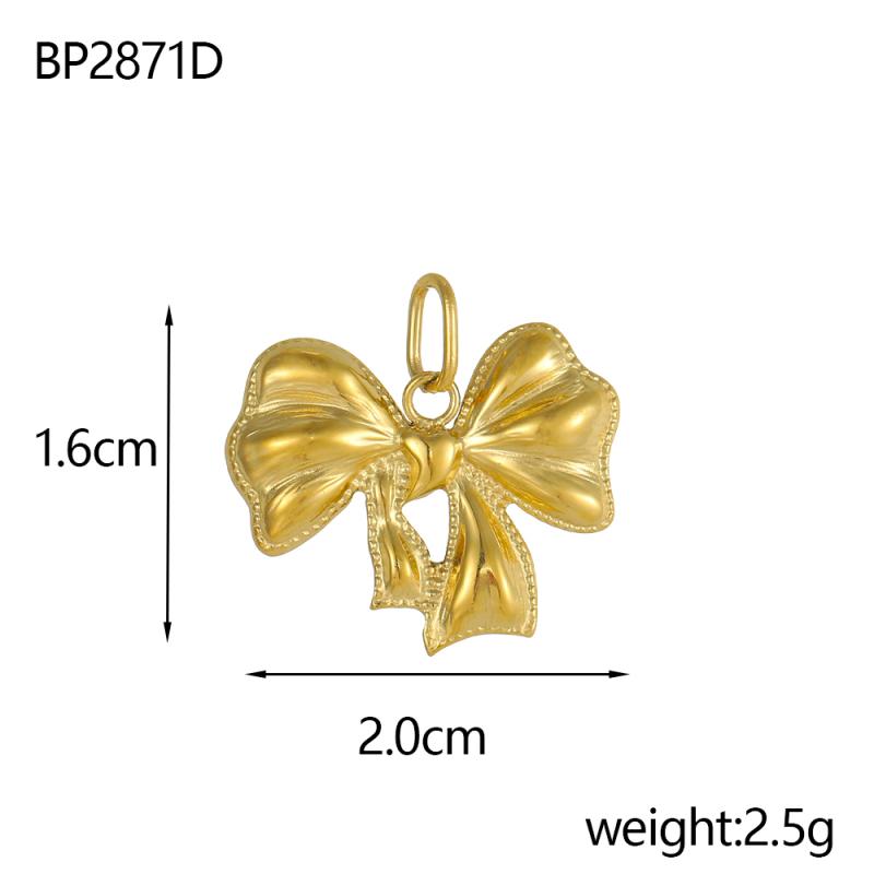 CARLIDANA Classic Stainless Steel Zircon White Shell Butterfly Charms Dragonfly Pendant for Children's Womens Jewelry Making