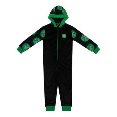 Childrens/Kids Crest Fleece All-In-One Nightwear