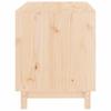 Vidaxl Domek Dla Psa, 70X50X62 Cm, Lite Drewno Sosnowe
