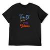 Trust Your Crazy Ideas T-Shirt Street Wear Vintage Anime Shirt Croswit Shirt Man Anime Shirts Men